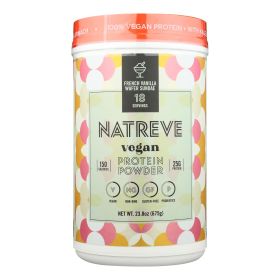 Natreve - Protein Powder French Vanilla Sundae - Case Of 4-23.8 Oz