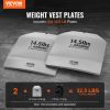 Curved Weight Vest Plates, 14.5 LB Pairs, Premium Steel Weighted plates, Contoured Ergonomic Fit â€“ WODs, Additional Weight for Weight Vests