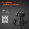 Weight Plate Rack, Weight Plate Tree for 2-Inch Weight Plates, Standard Weight Plate Tree, 300 lbs Load Capacity Weight Storage Holder