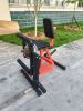 Adjustable Leg Extension and Curl Machine, Heavy Duty Leg Rotary Extension Machine for Lower Body Workouts, Multifunctional Home Gym Weight Machine