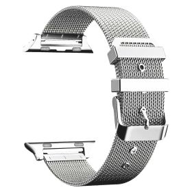 Stainless Steel Classic Buckle Band Replacement for 42MM Apple Watches Series 1/2/3 (Option: 42mmiWatchStainlessBandSilver)
