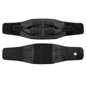 Back Support Brace Breathable Mesh Lumbar Support Beltdjustable Lower Back Brace with Stays and Springs for Pain Relief for Men Women (Option: XL)