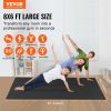 Exercise Mat, Non Slip High Density Premium Yoga Mat, Exercise Yoga Mat for Men & Women, Fitness & Exercise Mat with Bag & Carry Strap